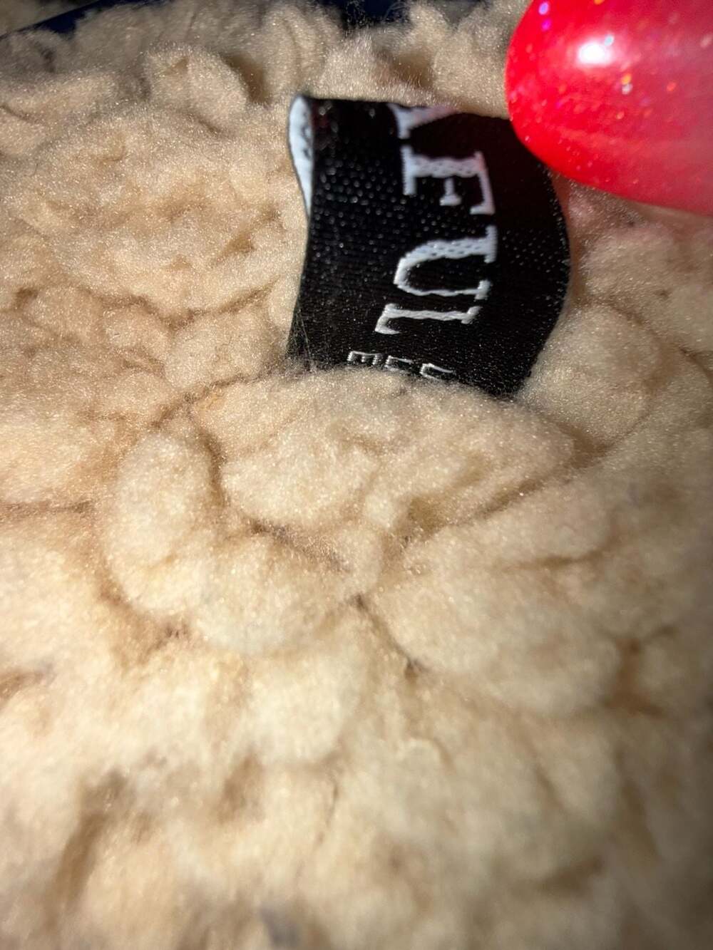 Zaful Reversible Teddy Sherpa Open Front Hooded Jacket View 3